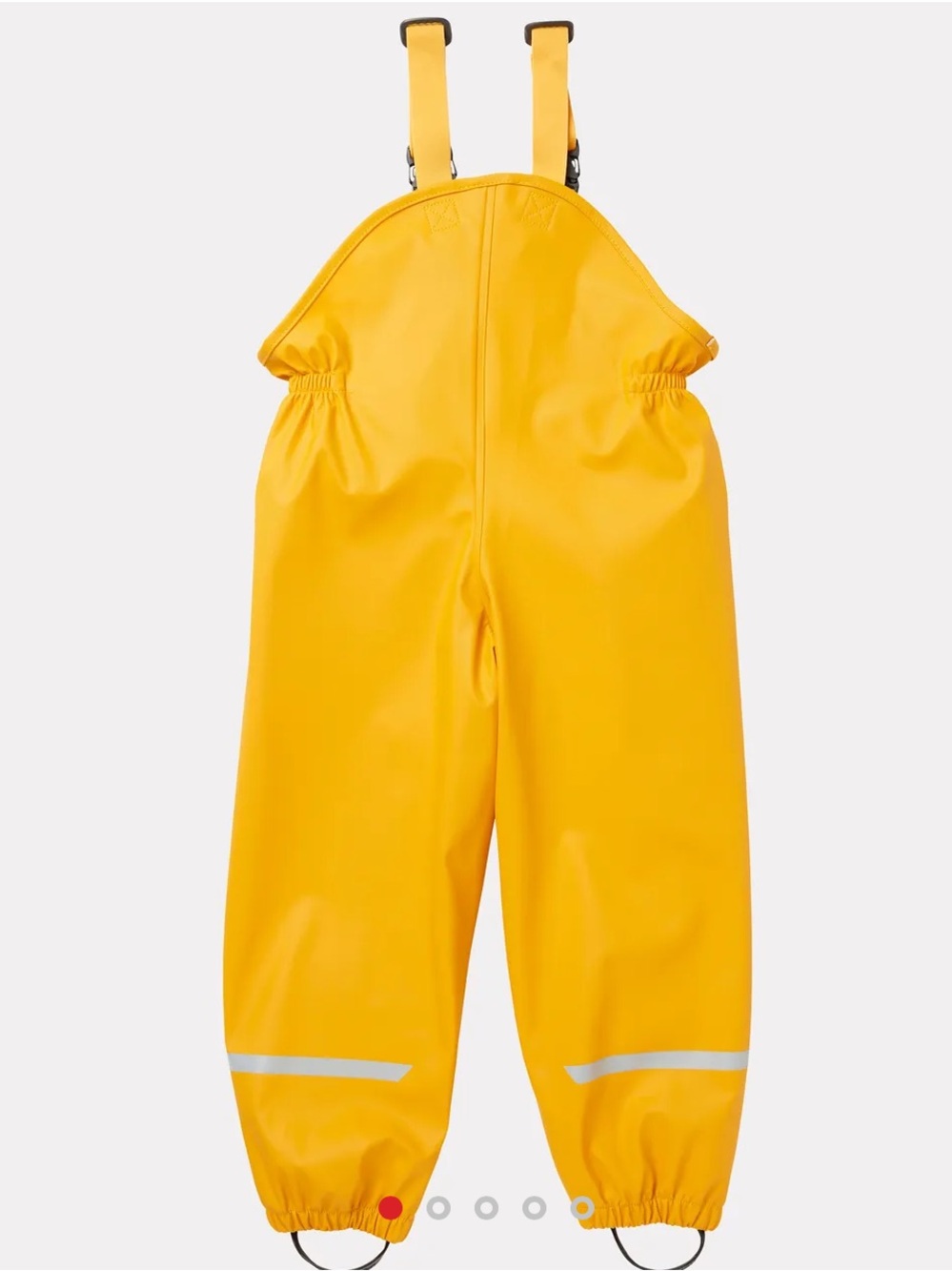 New Helly Hansen Yellow Rain Bib Overalls - Picture 3 of 3